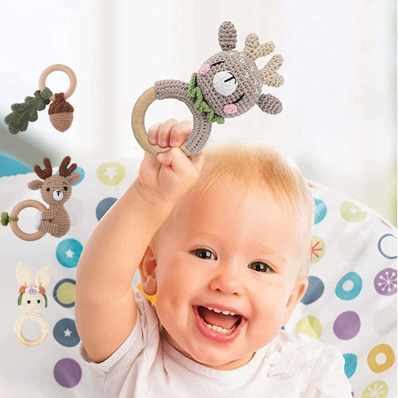 Handgemachter Baby Beißring