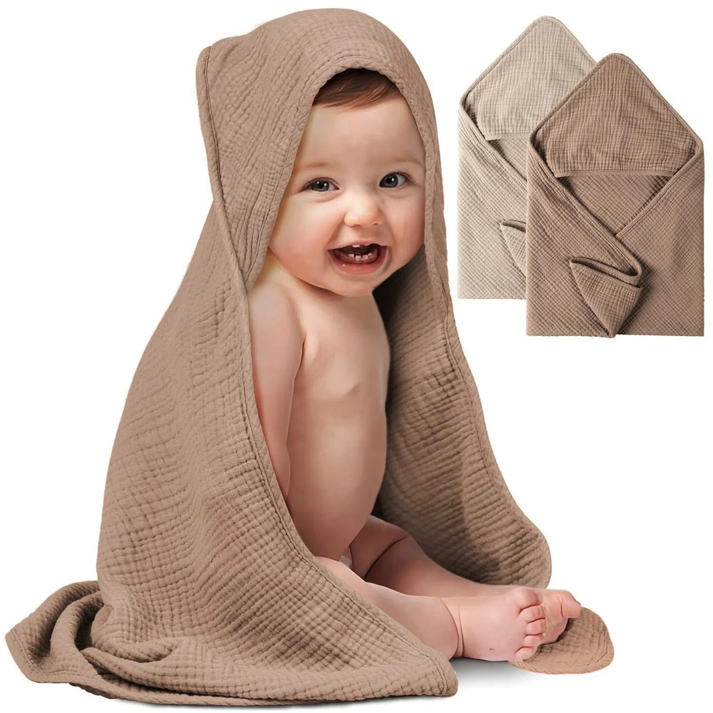 Baby Kapuzenhandtuch (2er Set)
