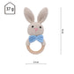 Babyrassel HASE – Handgemacht, 100% Baumwolle
