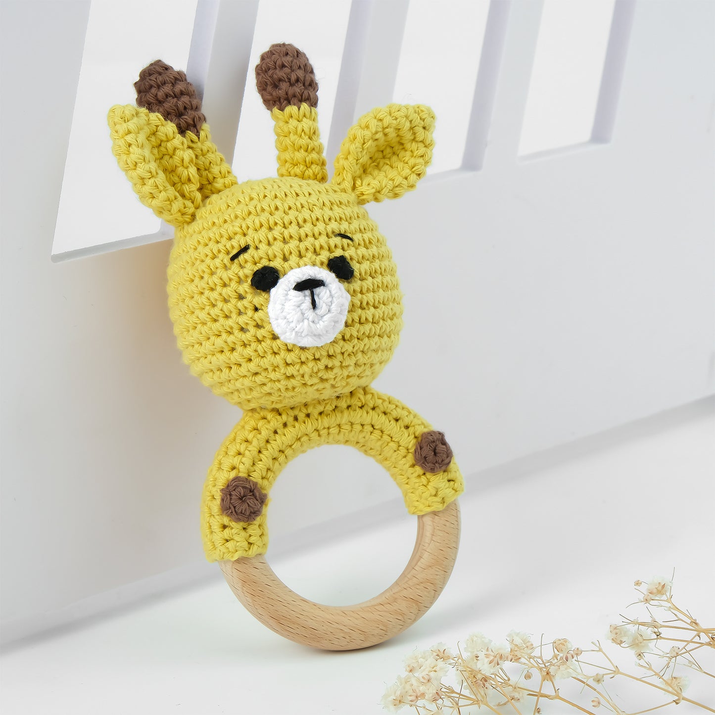 Handgemachter Baby Beißring