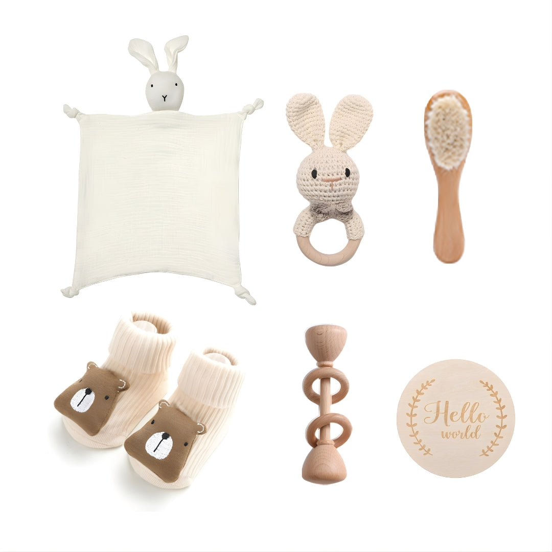 6-Teiliges Liebevolle Baby-Geschenkbox