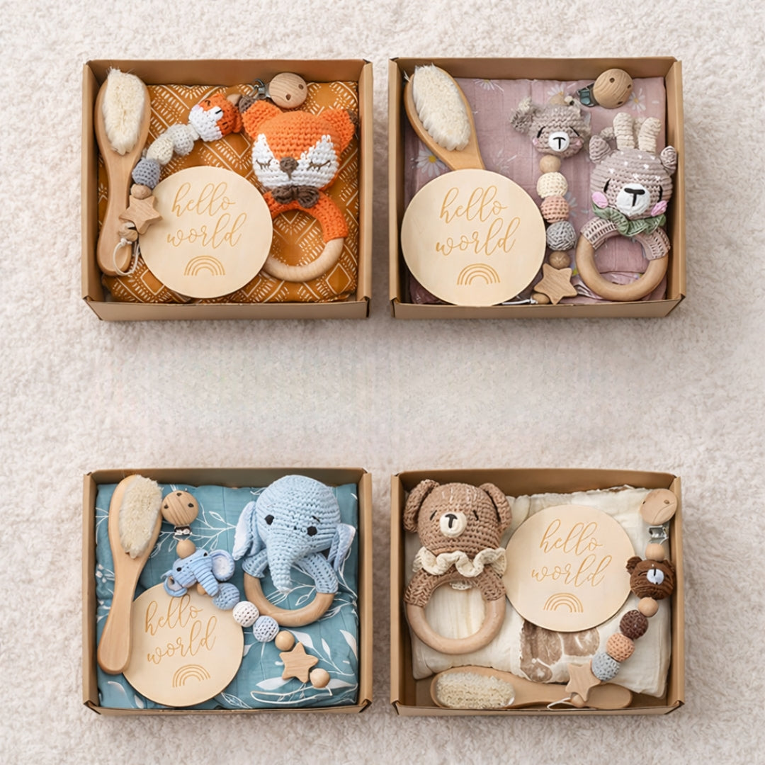 5-Teiliges Liebevolle Baby-Geschenkbox