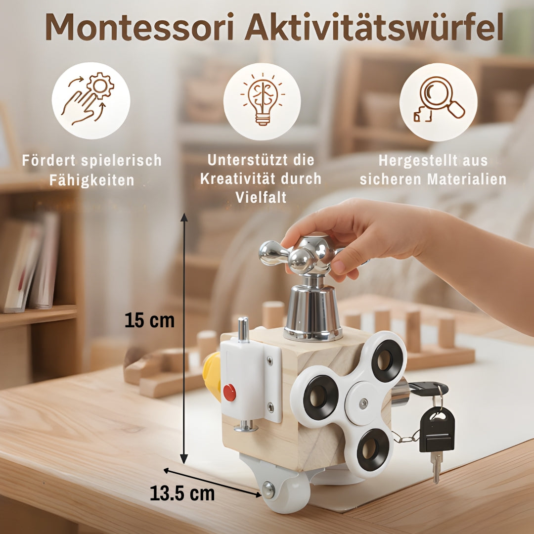 Montessori Aktivitätswürfel